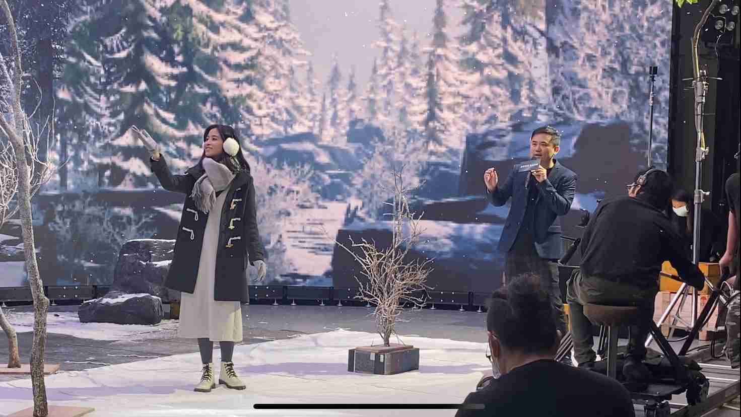 28国际以ALED先进显屏技术，，与金马奖视觉特效团队“再现影像”携手合作打造LED虚拟摄影棚，，，提供沉浸式表演体验，，，并精简拍摄成本与时间