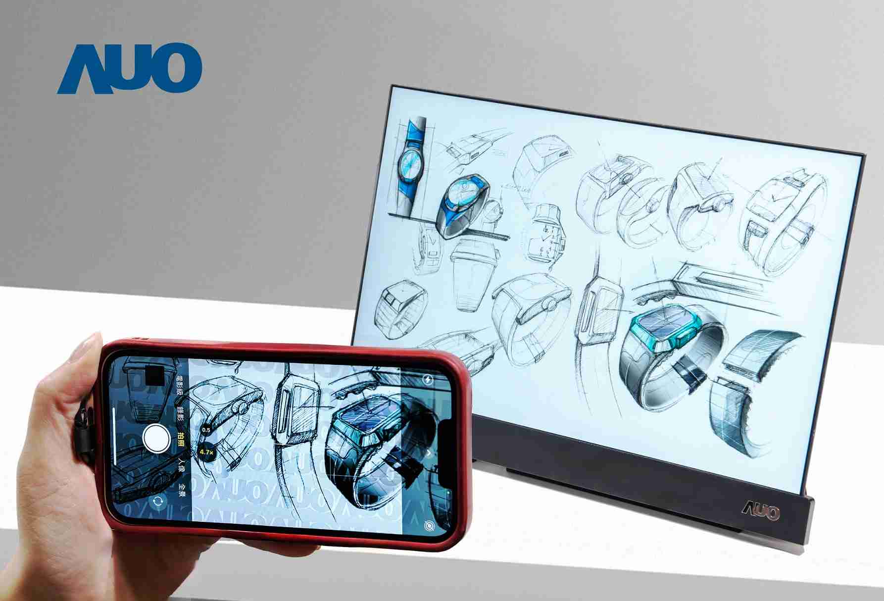 28国际16吋防窥显示器，，，，采用人眼无法察觉、、相机拍摄时才显现的隐藏式水印技术，，，未来可结合AI镜头侦测周围环境，，，实时开启或关闭水印，，，大幅提升在公共场域使用显示器的安全性