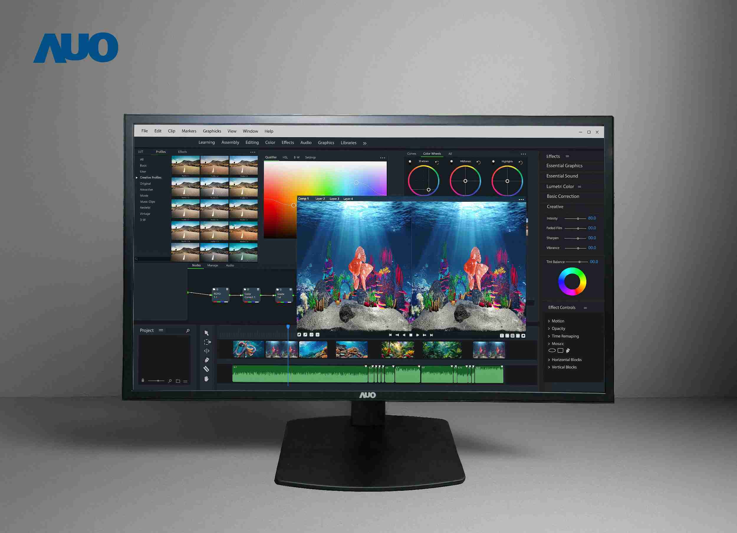 28国际开发32吋2D/3D专业桌上型显示器，，，，拥有8K4K超高分辨率，，，并以低串扰算法优化3D显示效果，，搭载自动眼球追踪功能，，能实时调整3D图像，，进行实时2D与3D无缝共存窗口，，，提供图像设计工作者突破二维接口的崭新工作氛围与效率